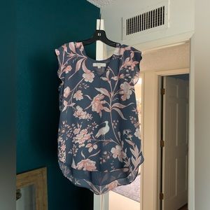 Loft printed blouse